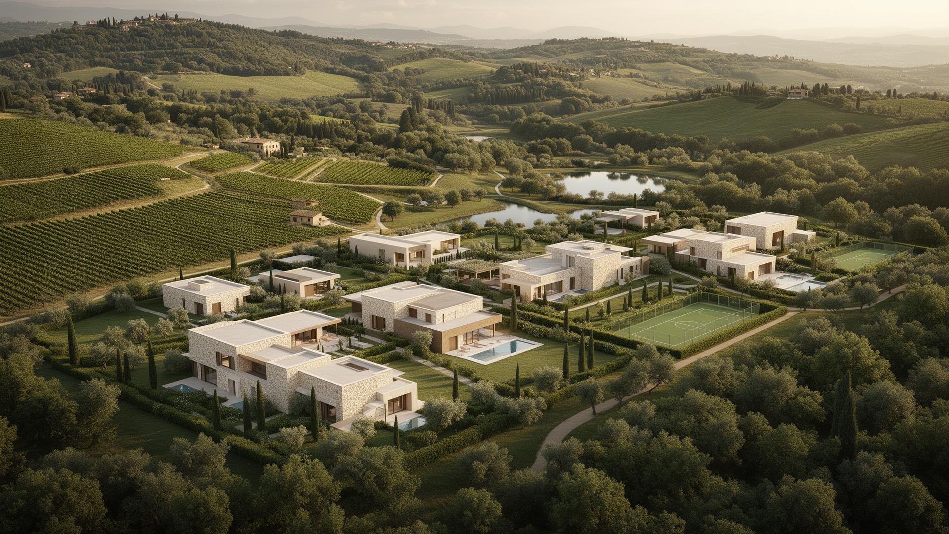 Masterplan rendering — Futuro Agrate