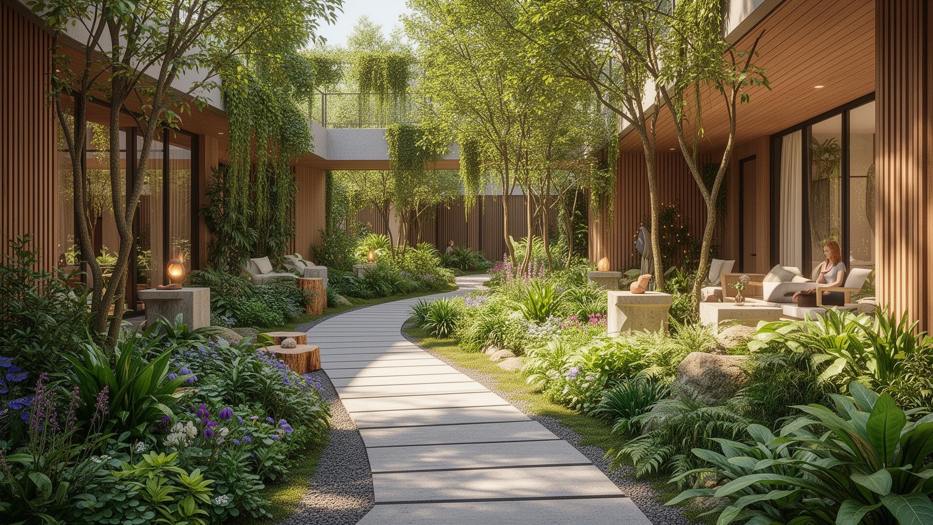 Therapeutic Walking Paths