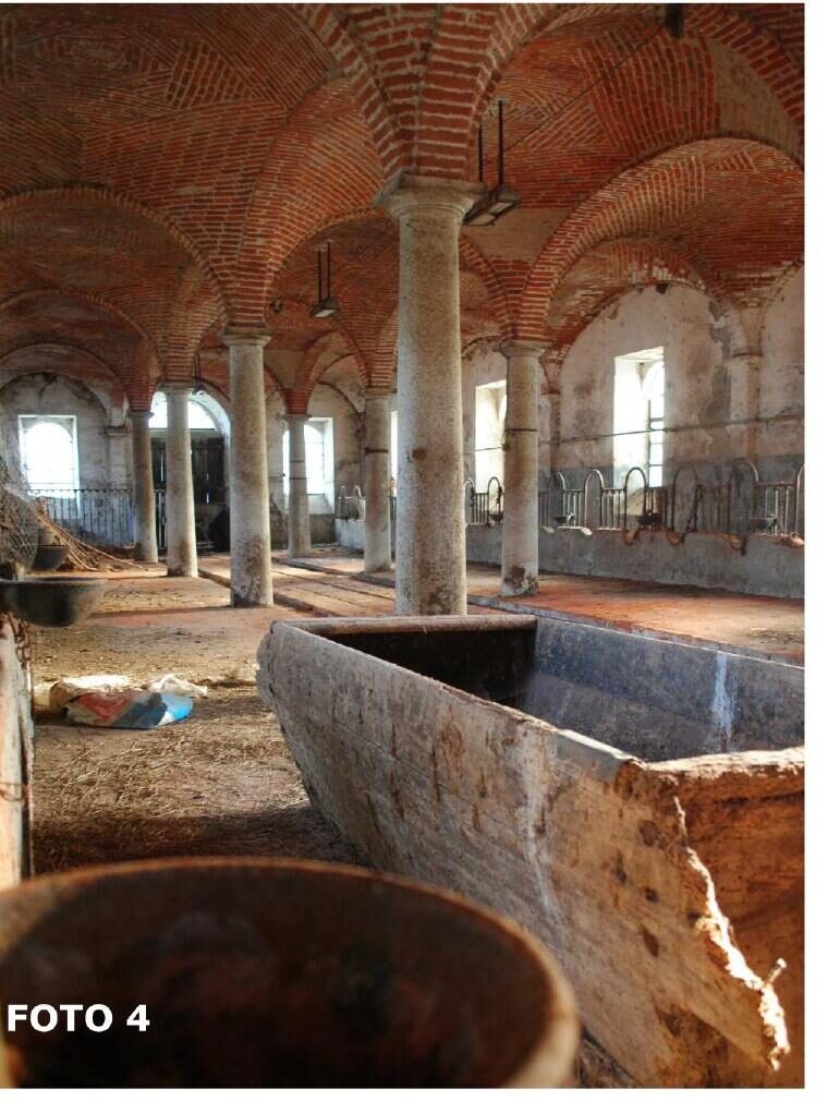 Brick vaults of the historic interiors