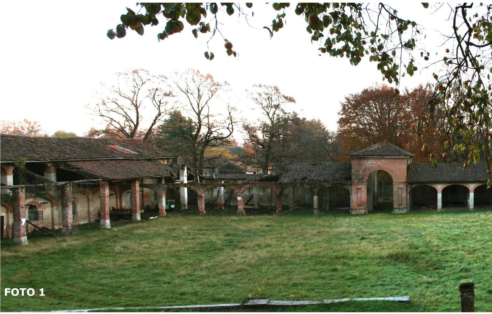 Inner courtyard of the castle complex