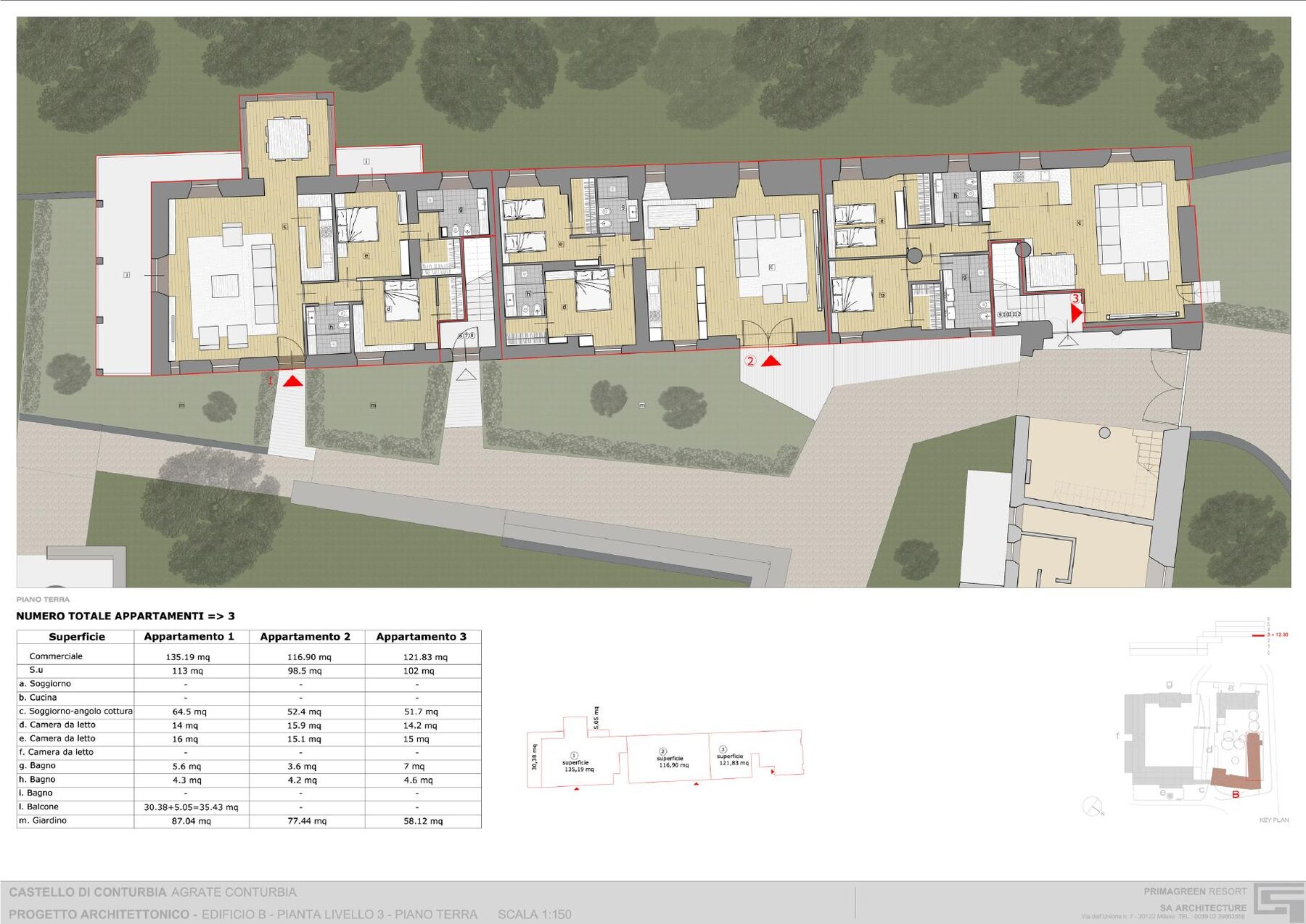 Plan study of a wing